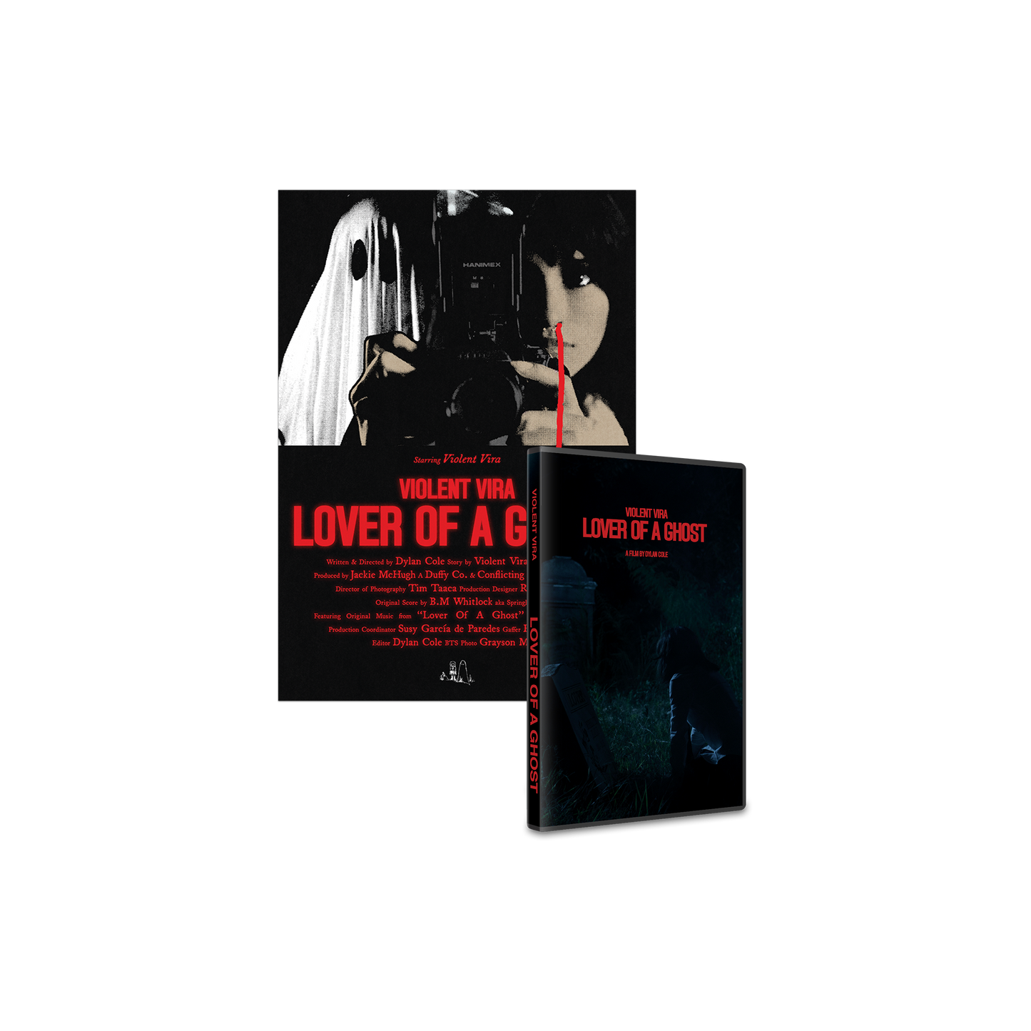 Lover Of A Ghost Film DVD + Poster