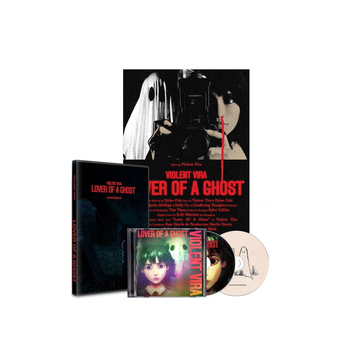 Lover Of A Ghost Film DVD + Poster & Deluxe CD