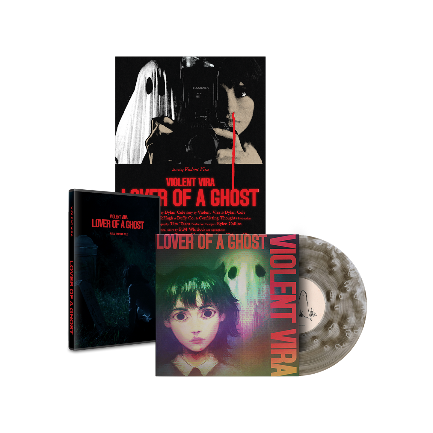 Lover Of A Ghost Film DVD + Poster & Deluxe Vinyl