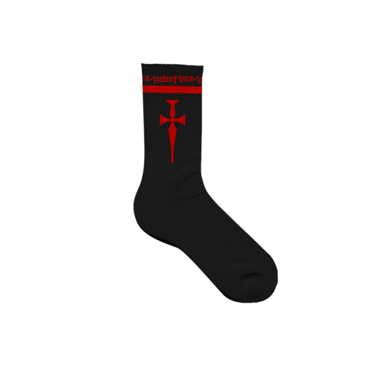 Cross Knife Socks